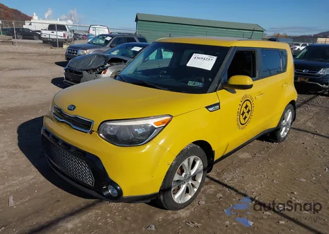 2016 Kia Soul + from USA, damaged, VIN KNDJP3A5XG7259835